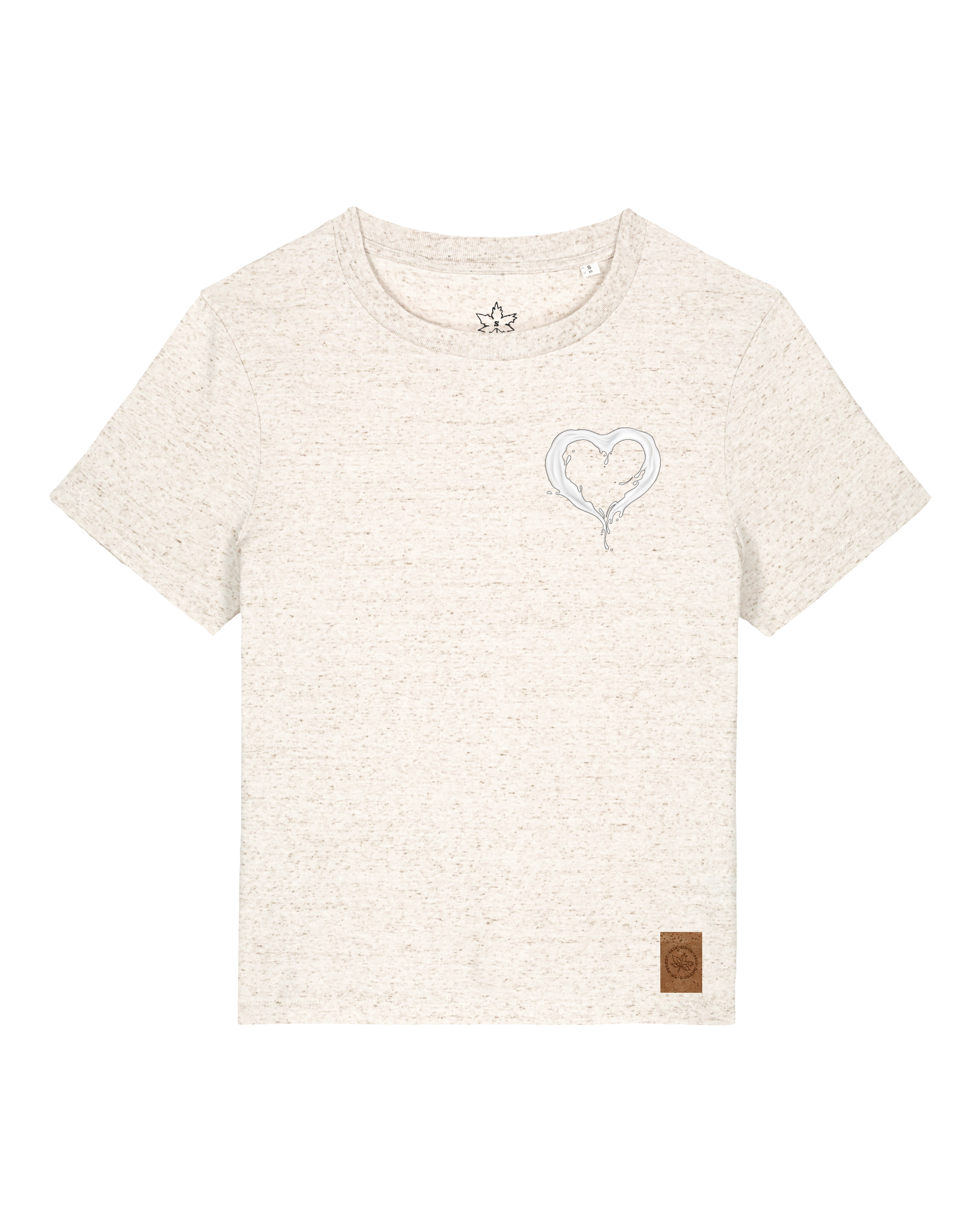 bio-female-medium fit-tshirt-milchmagd (backprint)-sttw172-elbsandstein-front