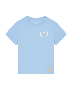 bio-female-medium fit-tshirt-milchmagd (backprint)-sttw172-lagune-front