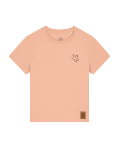 bio-female-medium fit-tshirt-nature prayer (backprint)-sttw172-agyptische keramik-front