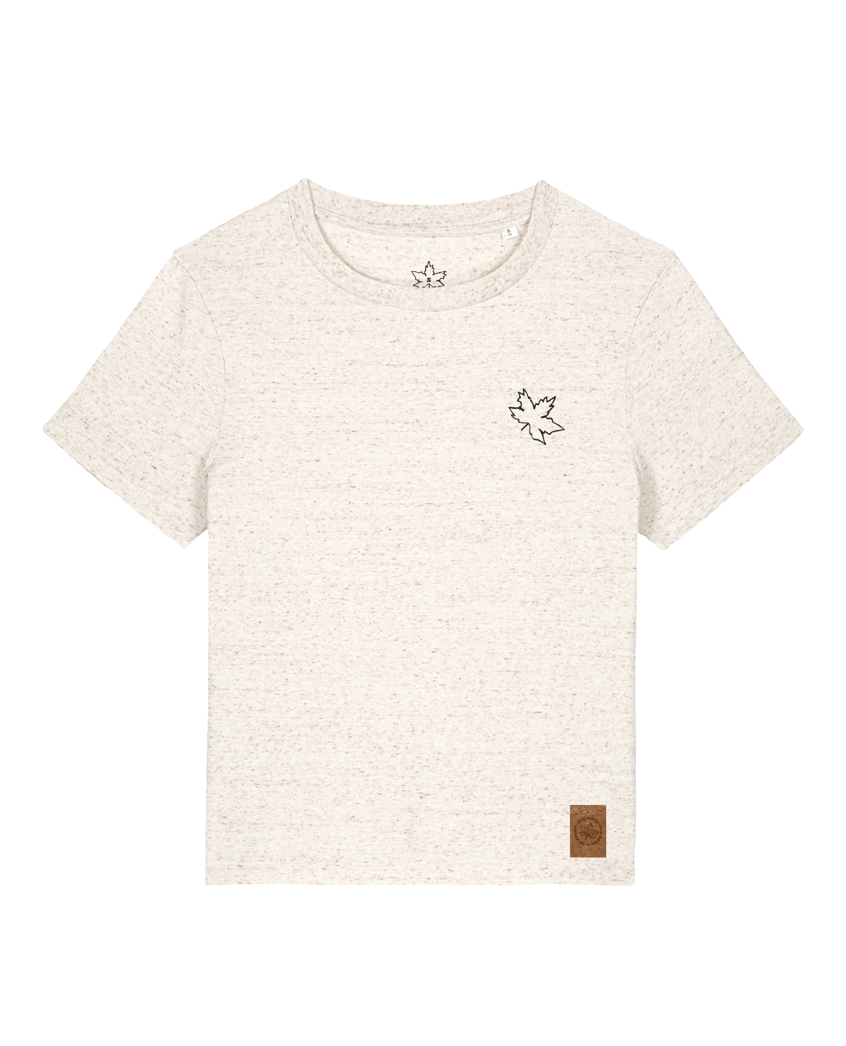 bio-female-medium fit-tshirt-nature prayer (backprint)-sttw172-elbsandstein-front