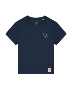 bio-female-medium fit-tshirt-nature prayer (backprint)-sttw172-marine-front