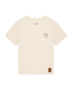 bio-female-medium fit-tshirt-nature prayer (backprint)-sttw172-natur-front