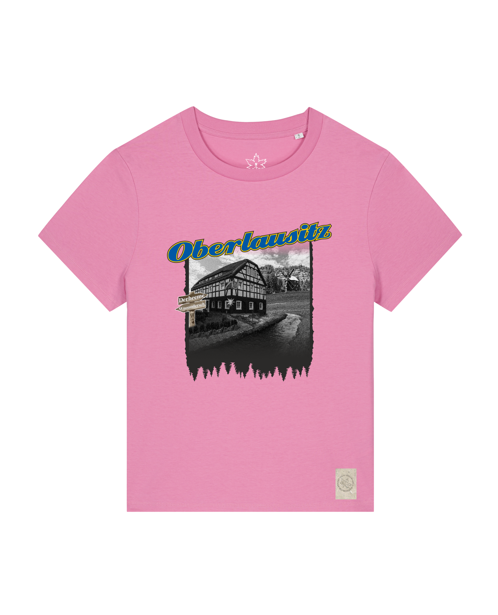 bio-female-medium fit-tshirt-oberlausitz-sttw172-kaugummi-front