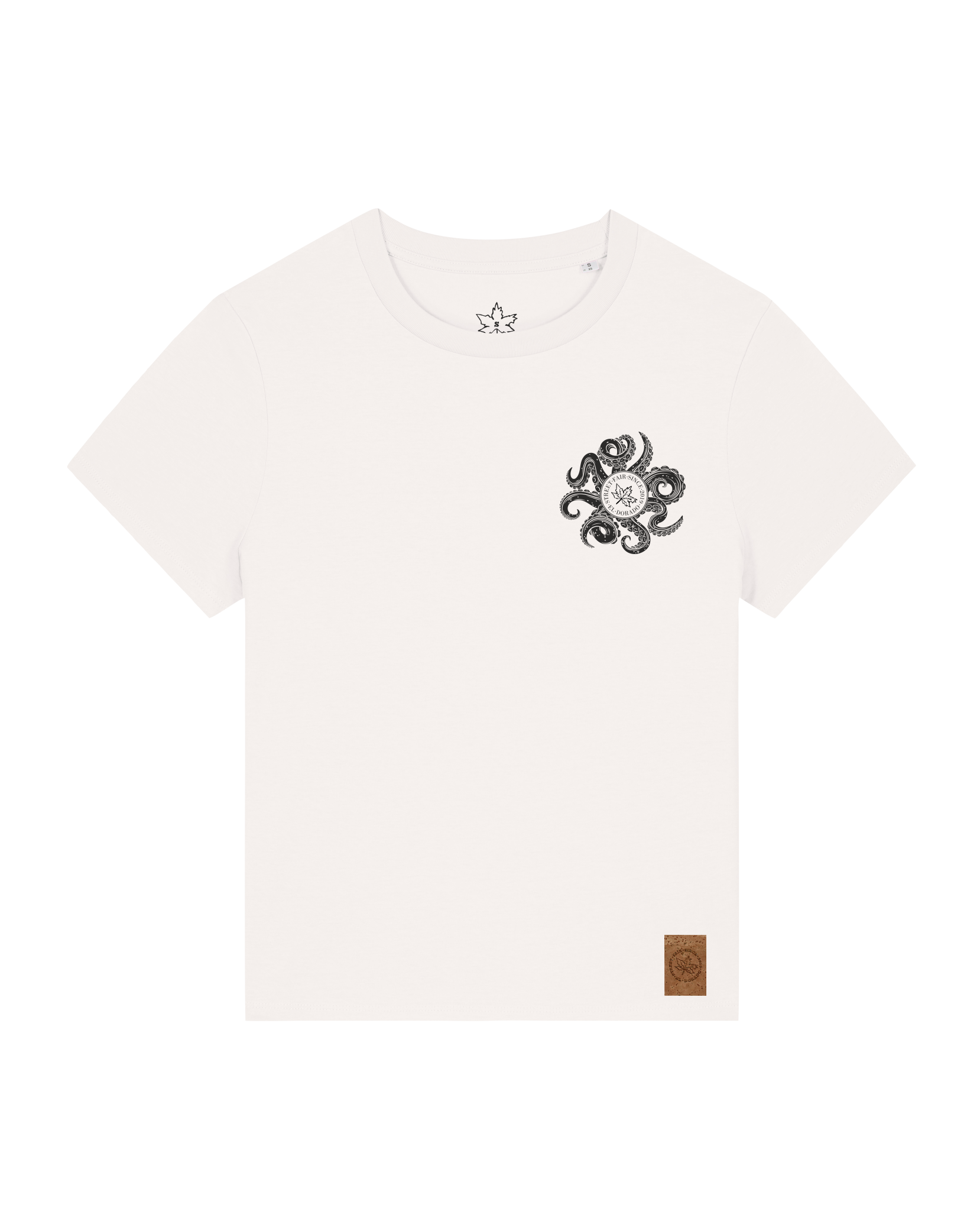bio-female-medium fit-tshirt-octo (backprint)-sttw172-bio ei-front