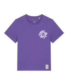 bio-female-medium fit-tshirt-octo (backprint)-sttw172-blaukraut-front