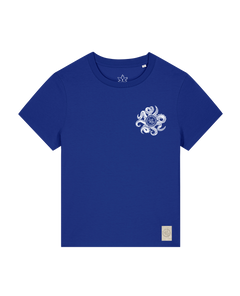 bio-female-medium fit-tshirt-octo (backprint)-sttw172-kornblume-front