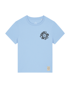 bio-female-medium fit-tshirt-octo (backprint)-sttw172-lagune-front