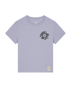 bio-female-medium fit-tshirt-octo (backprint)-sttw172-lavender-front
