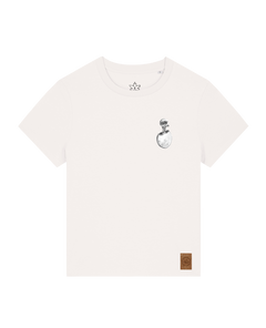 bio-female-medium fit-tshirt-ostrich evolution (backprint)-sttw172-bio ei-front