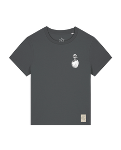 bio-female-medium fit-tshirt-ostrich evolution (backprint)-sttw172-eisen-front