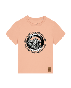 bio-female-medium fit-tshirt-oxpower-sttw172-agyptische keramik-front