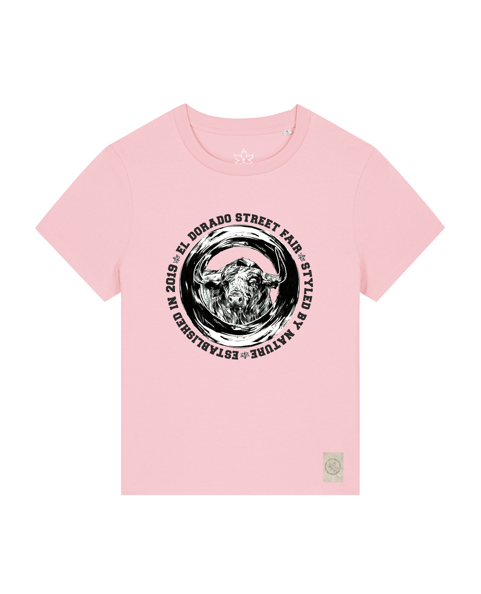 bio-female-medium fit-tshirt-oxpower-sttw172-flamingo-front