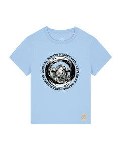 bio-female-medium fit-tshirt-oxpower-sttw172-lagune-front