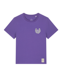 bio-female-medium fit-tshirt-pferd (backprint)-sttw172-blaukraut-front