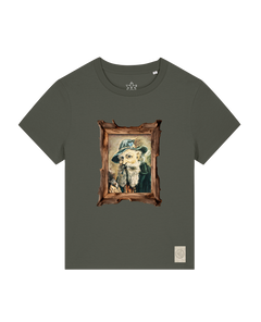 bio-female-medium fit-tshirt-räuchermann-sttw172-grunkohl-front