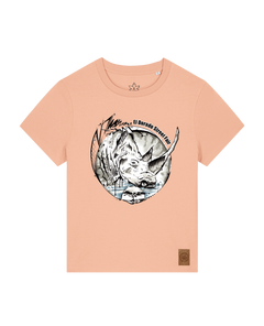 bio-female-medium fit-tshirt-rhinocchio-sttw172-agyptische keramik-front