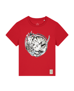 bio-female-medium fit-tshirt-rhinocchio-sttw172-erdbeere-front