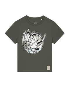 bio-female-medium fit-tshirt-rhinocchio-sttw172-grunkohl-front