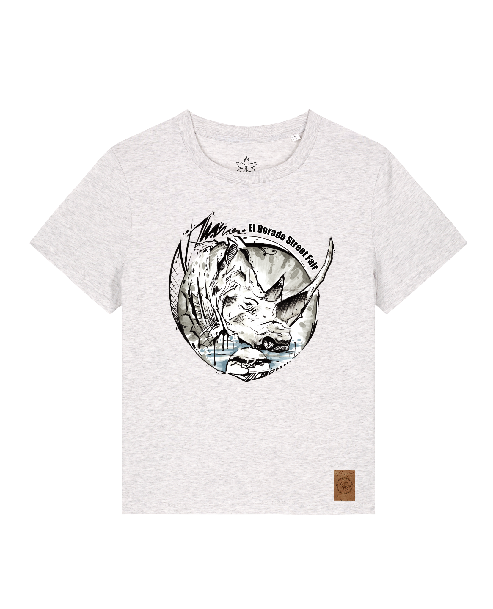bio-female-medium fit-tshirt-rhinocchio-sttw172-rennmaus-front