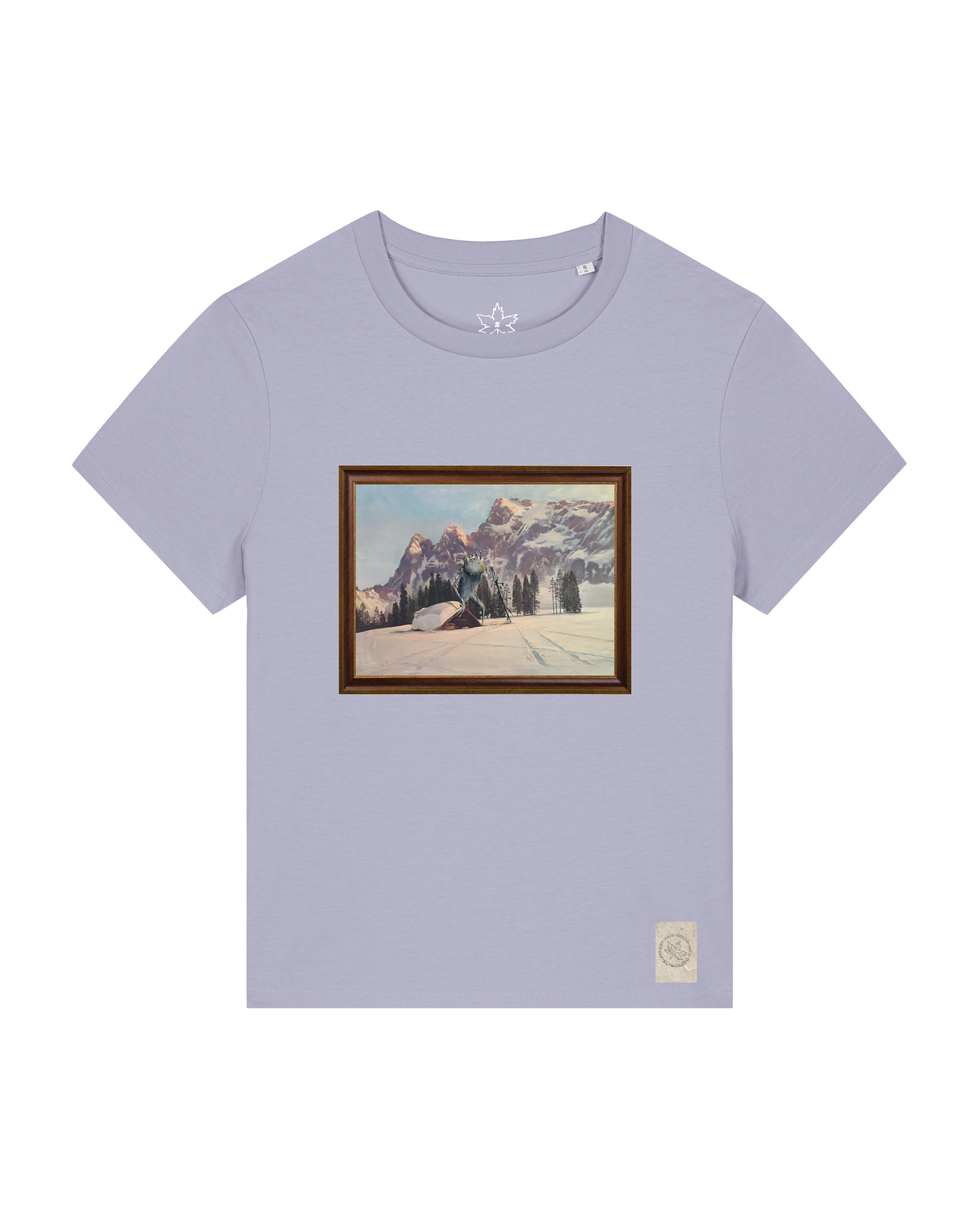bio-female-medium fit-tshirt-rübezahl in spindler myln-sttw172-lavender-front