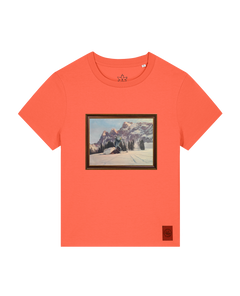 bio-female-medium fit-tshirt-rübezahl in spindler myln-sttw172-mandarine-front