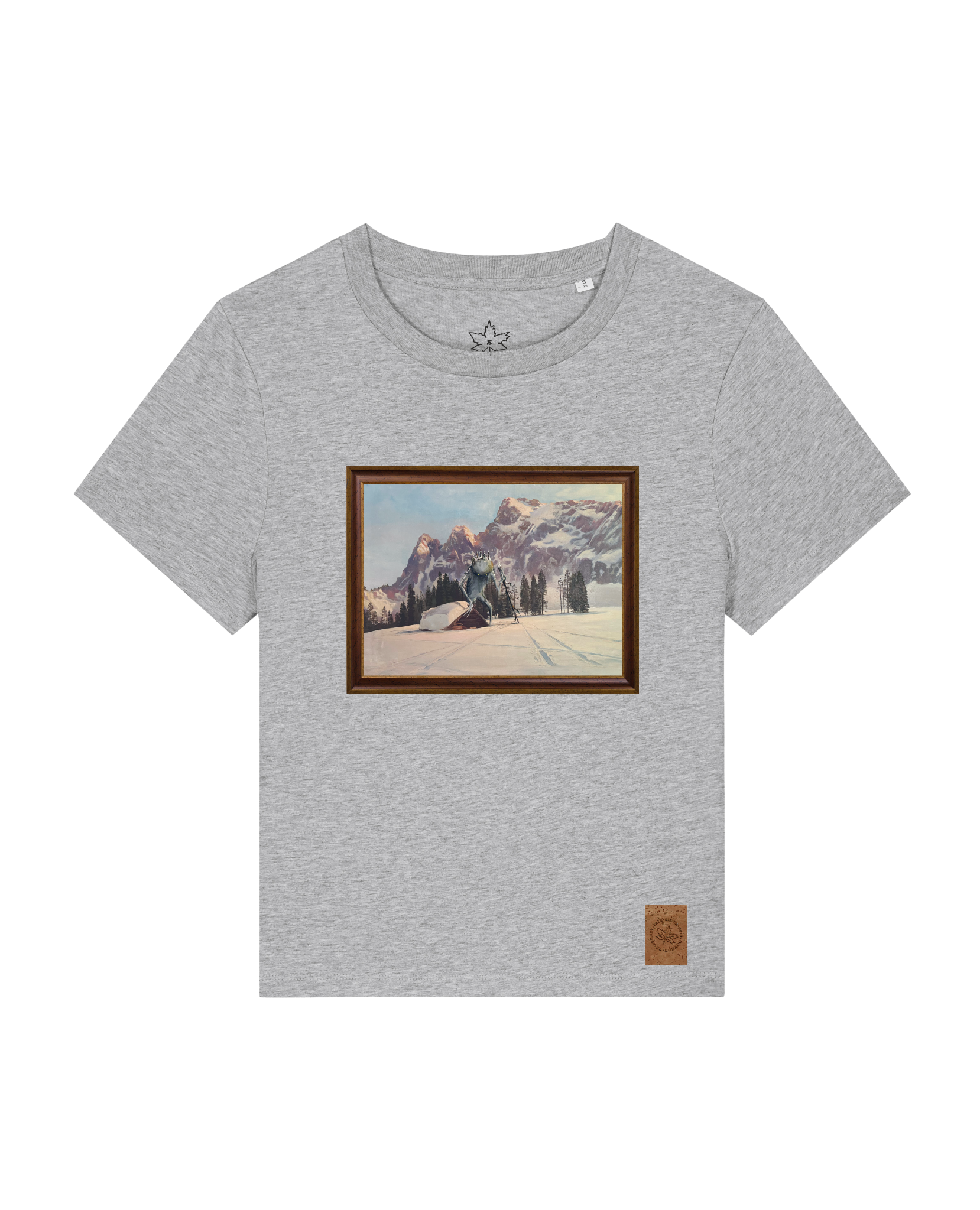 bio-female-medium fit-tshirt-rübezahl in spindler myln-sttw172-mausgrau-front