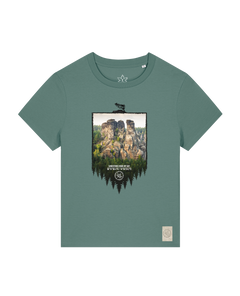 bio-female-medium fit-tshirt-sächsische schweiz-sttw172-blautanne-front