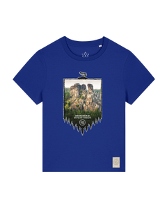 bio-female-medium fit-tshirt-sächsische schweiz-sttw172-kornblume-front