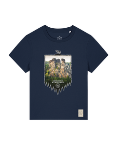 bio-female-medium fit-tshirt-sächsische schweiz-sttw172-marine-front