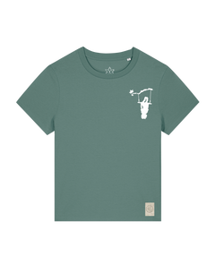 bio-female-medium fit-tshirt-schaukeln (backprint)-sttw172-blautanne-front