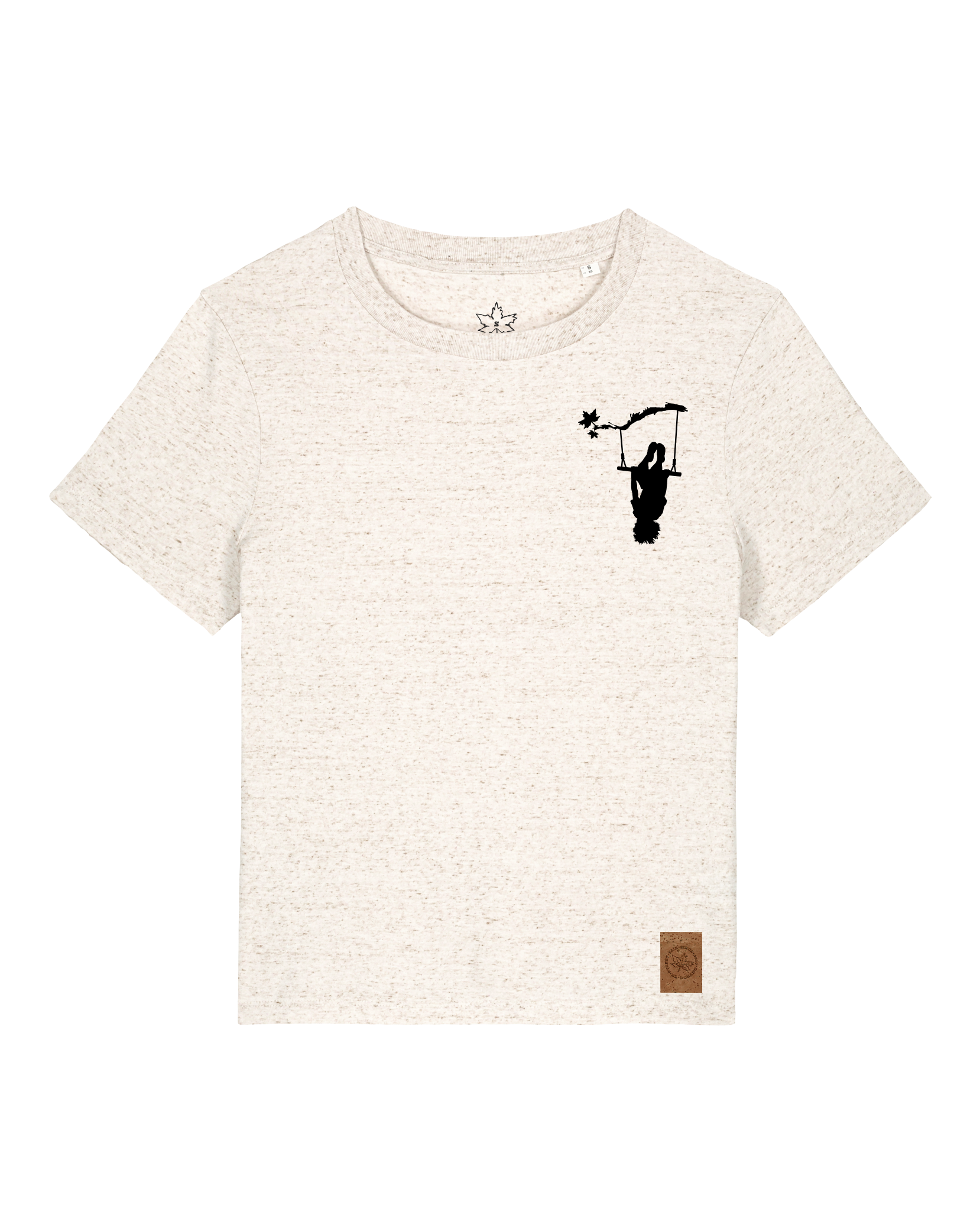 bio-female-medium fit-tshirt-schaukeln (backprint)-sttw172-elbsandstein-front