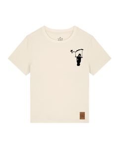 bio-female-medium fit-tshirt-schaukeln (backprint)-sttw172-natur-front