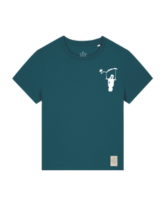 bio-female-medium fit-tshirt-schaukeln (backprint)-sttw172-nordmanntanne-front