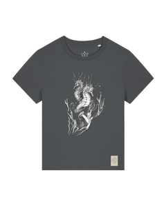 bio-female-medium fit-tshirt-seepferdchen-sttw172-eisen-front
