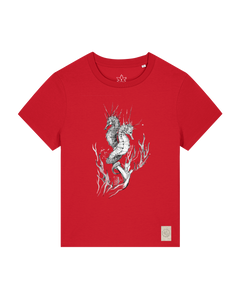 bio-female-medium fit-tshirt-seepferdchen-sttw172-erdbeere-front