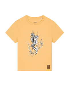 bio-female-medium fit-tshirt-seepferdchen-sttw172-senfkorn-front