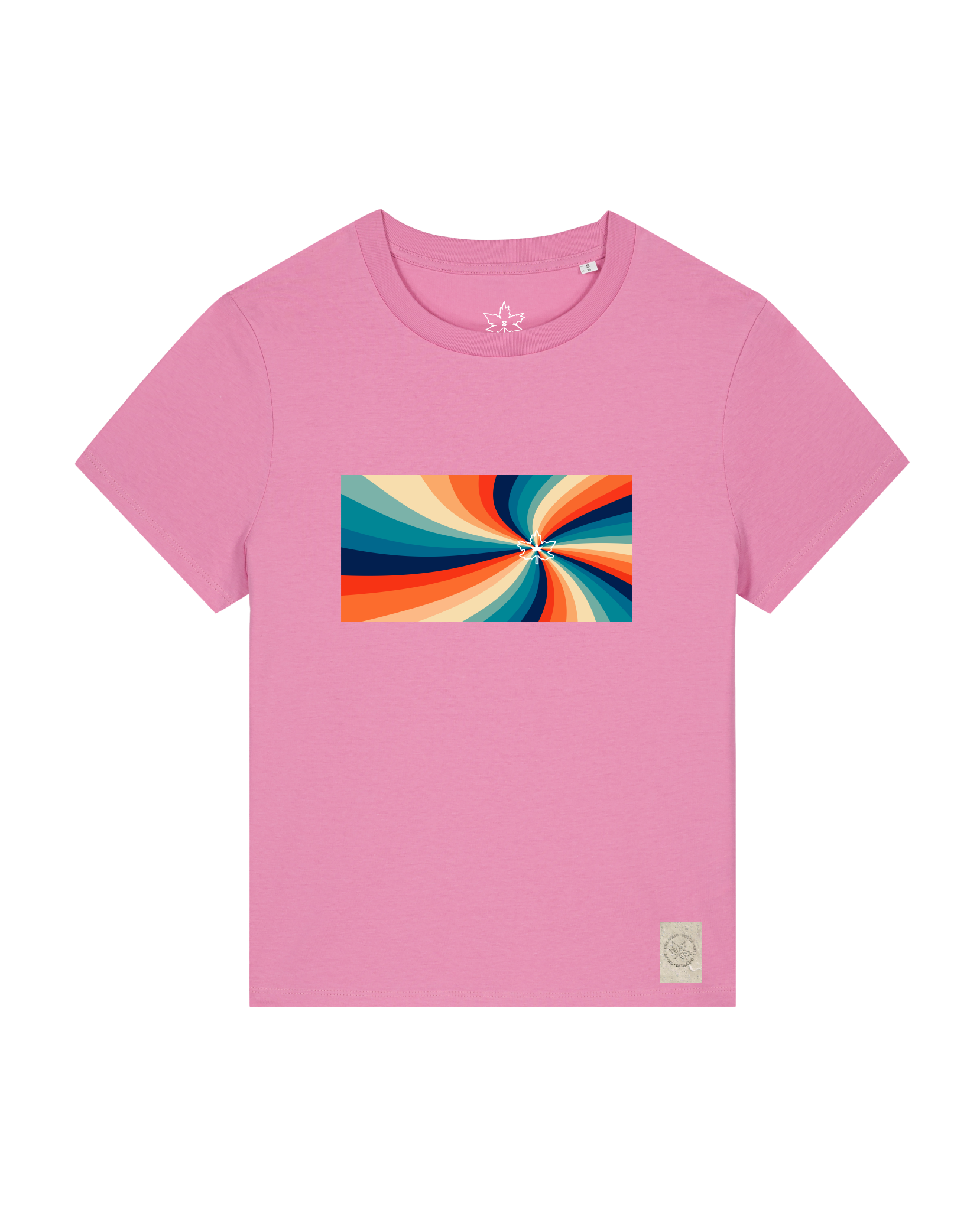 bio-female-medium fit-tshirt-six tees-sttw172-kaugummi-front