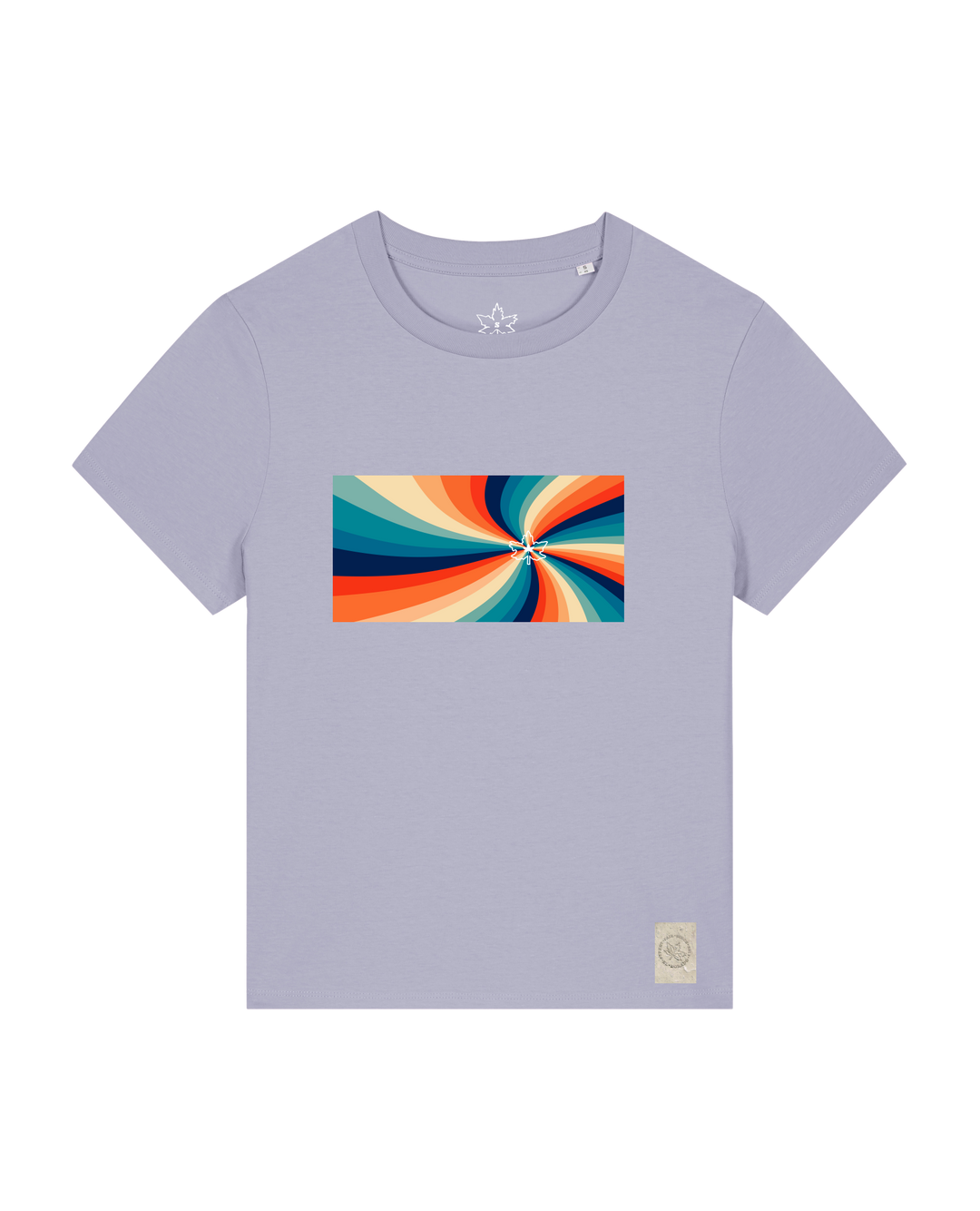 bio-female-medium fit-tshirt-six tees-sttw172-lavender-front