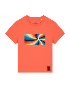 bio-female-medium fit-tshirt-six tees-sttw172-mandarine-front