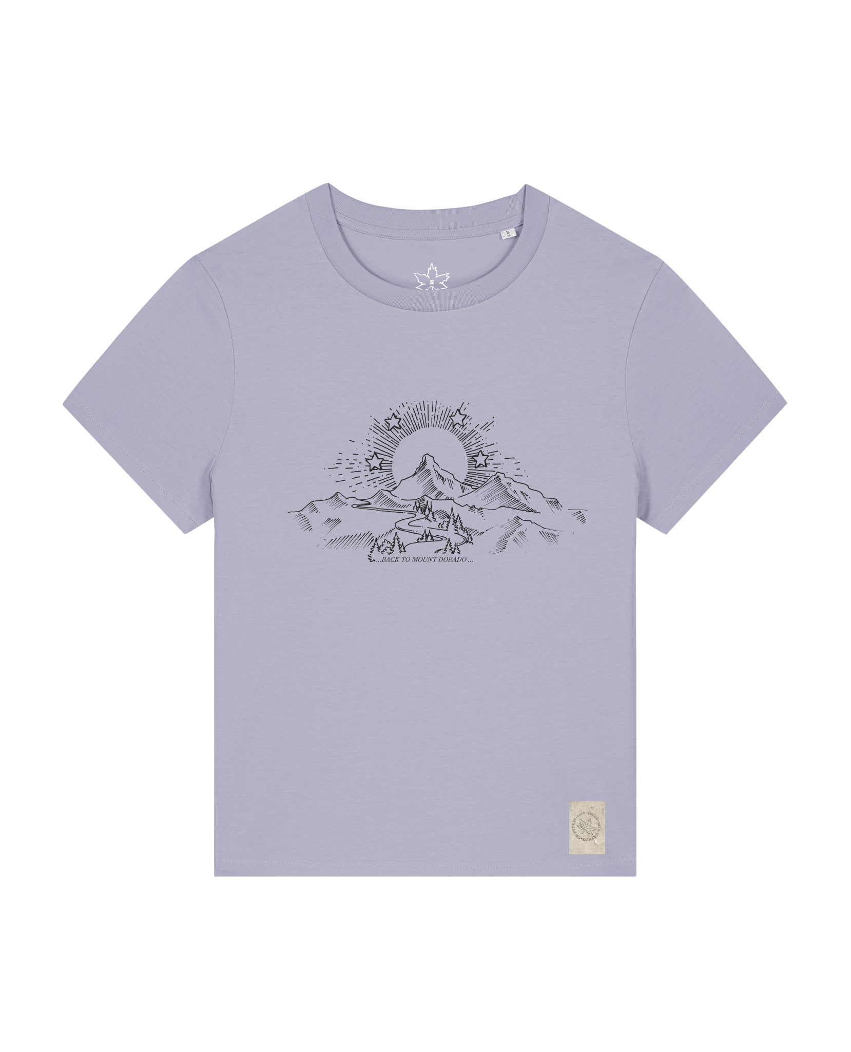 bio-female-medium fit-tshirt-skizzle mounty-sttw172-lavender-front