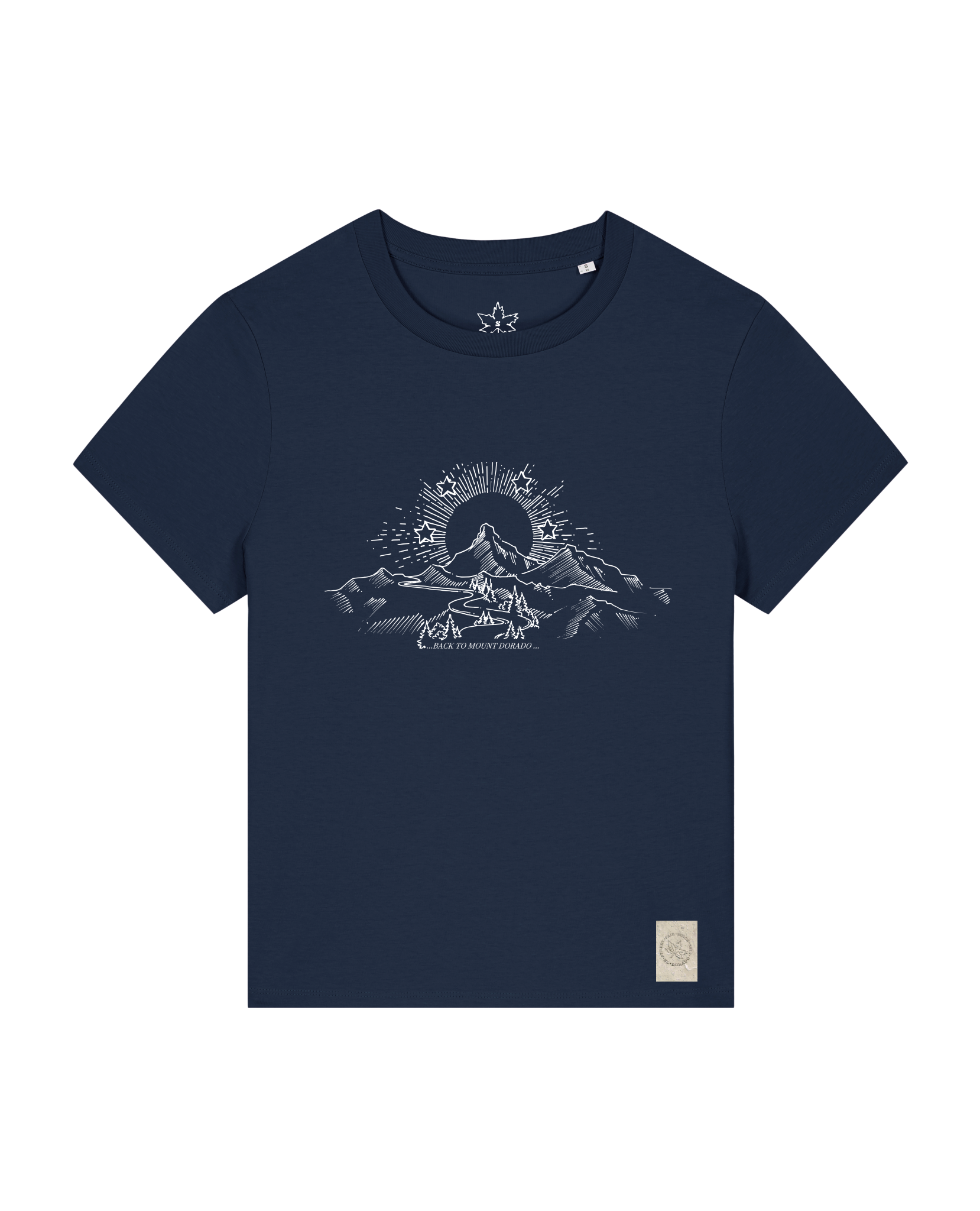 bio-female-medium fit-tshirt-skizzle mounty-sttw172-marine-front