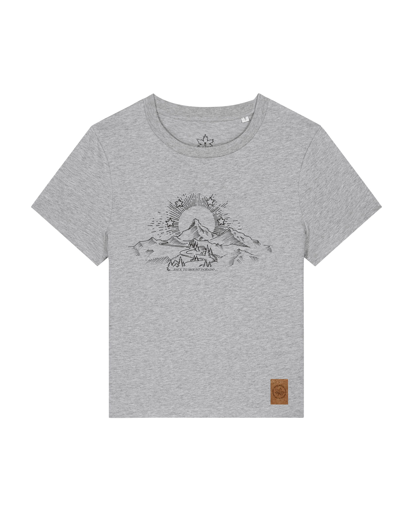 bio-female-medium fit-tshirt-skizzle mounty-sttw172-mausgrau-front