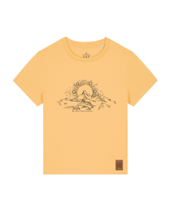 bio-female-medium fit-tshirt-skizzle mounty-sttw172-senfkorn-front