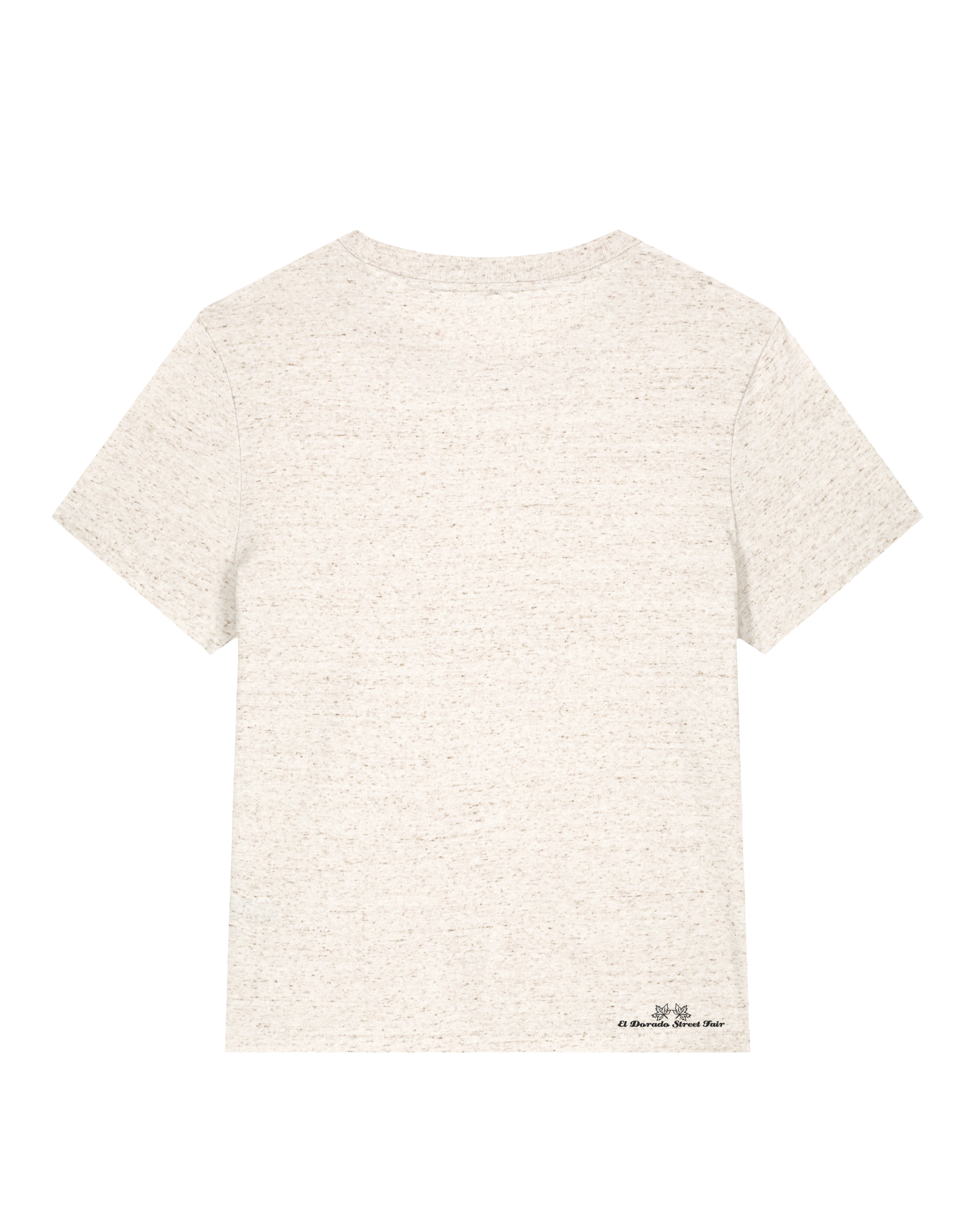 bio-female-medium fit-tshirt-solenodon-sttw172-elbsandstein-back