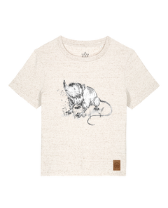bio-female-medium fit-tshirt-solenodon-sttw172-elbsandstein-front