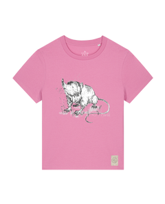 bio-female-medium fit-tshirt-solenodon-sttw172-kaugummi-front
