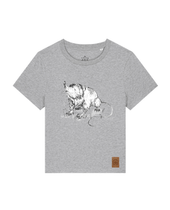 bio-female-medium fit-tshirt-solenodon-sttw172-mausgrau-front