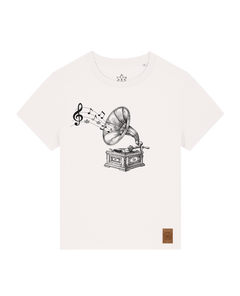 bio-female-medium fit-tshirt-stay tuned-sttw172-bio ei-front