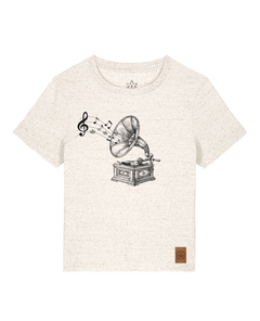 bio-female-medium fit-tshirt-stay tuned-sttw172-elbsandstein-front