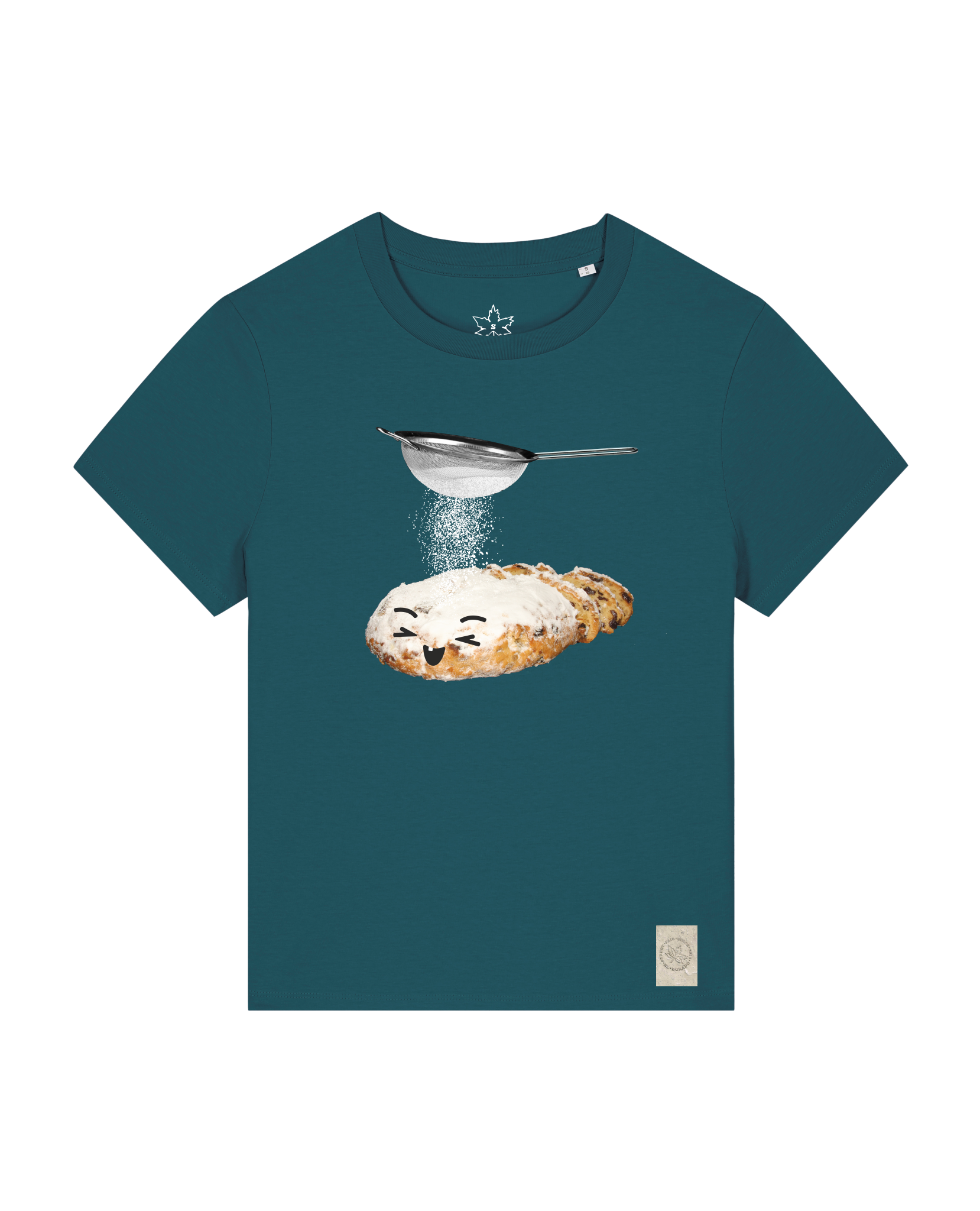 bio-female-medium fit-tshirt-stollen-sttw172-nordmanntanne-front